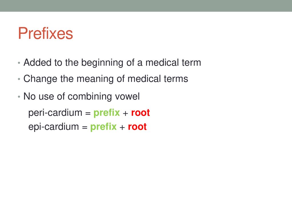 MED 103 Medical Terminology ppt download